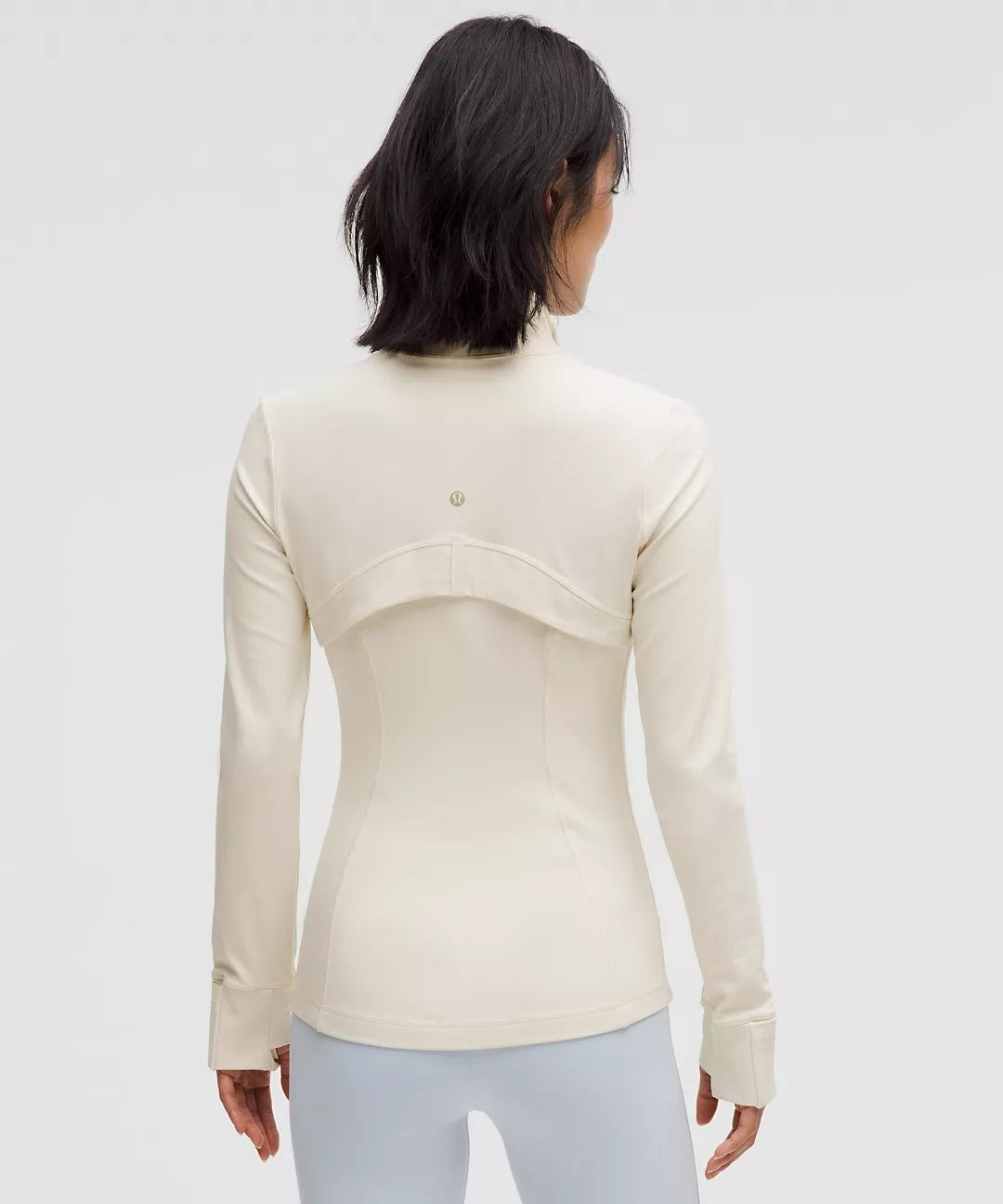 Lululemon™ Define Jacket - White with Gold Zipper